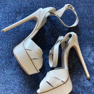 Casadei Stiletto Sandals - size 7 US 37 EU -  Brand New Never Worn!